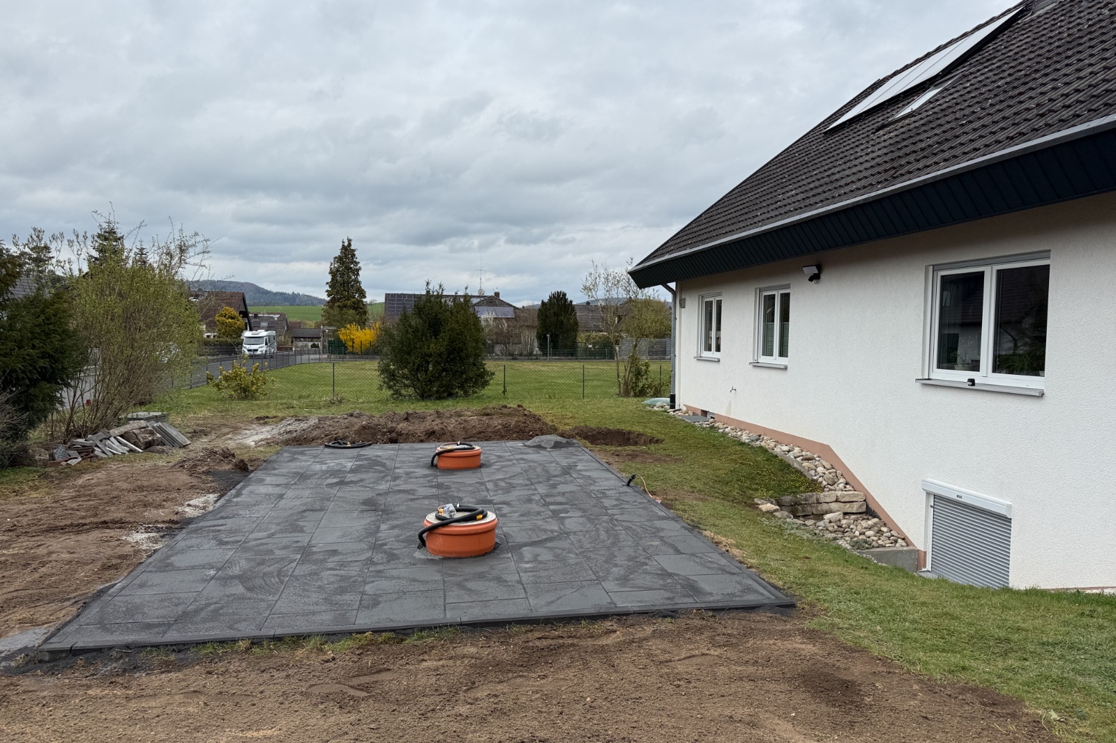 Terrassenbau